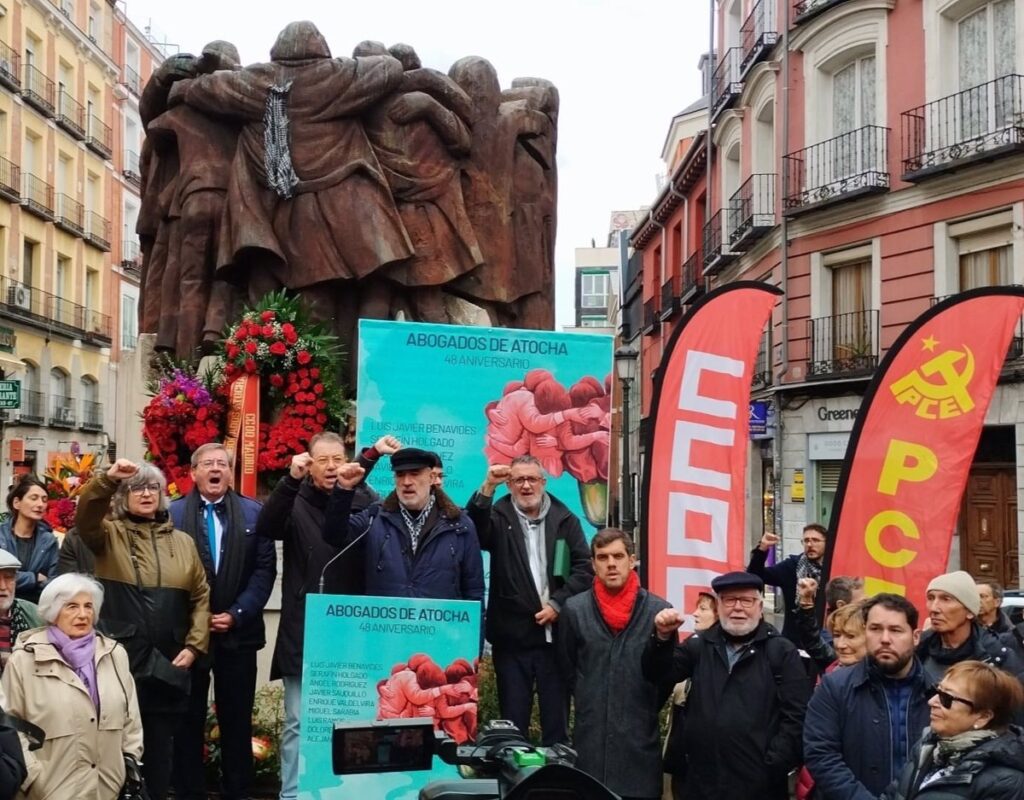 El Gobierno Reconoce el Monumento a los Abogados Asesinados en Atocha como Lugar de Memoria Democrática
