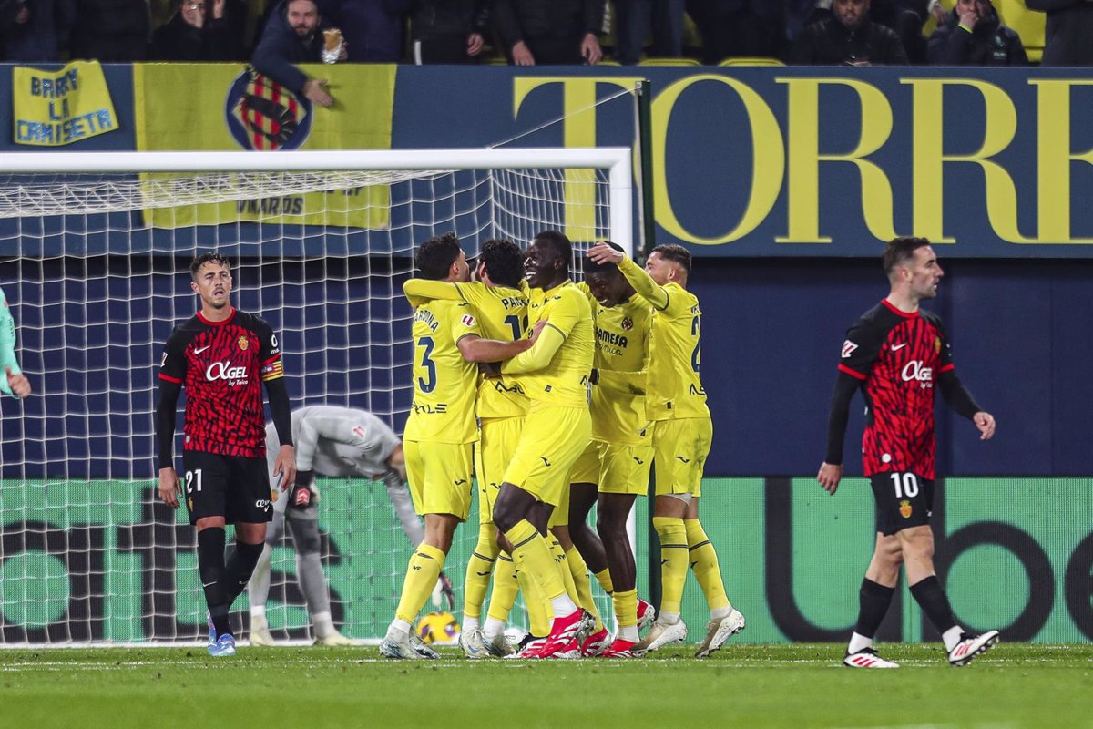 El Villarreal desata una tormenta sobre el Mallorca en solo siete minutos.