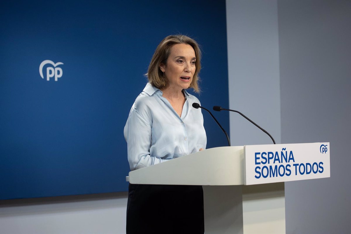 Gamarra critica la arrogancia de Sánchez al rechazar el aumento de pensiones y la asistencia para el transporte y la DANA