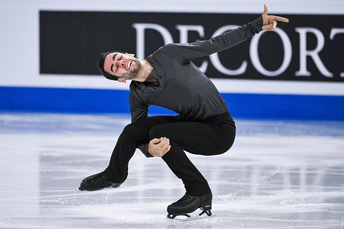 Guarino se clasifica en vigésimo primero en el programa corto del Campeonato Europeo de patinaje artístico.