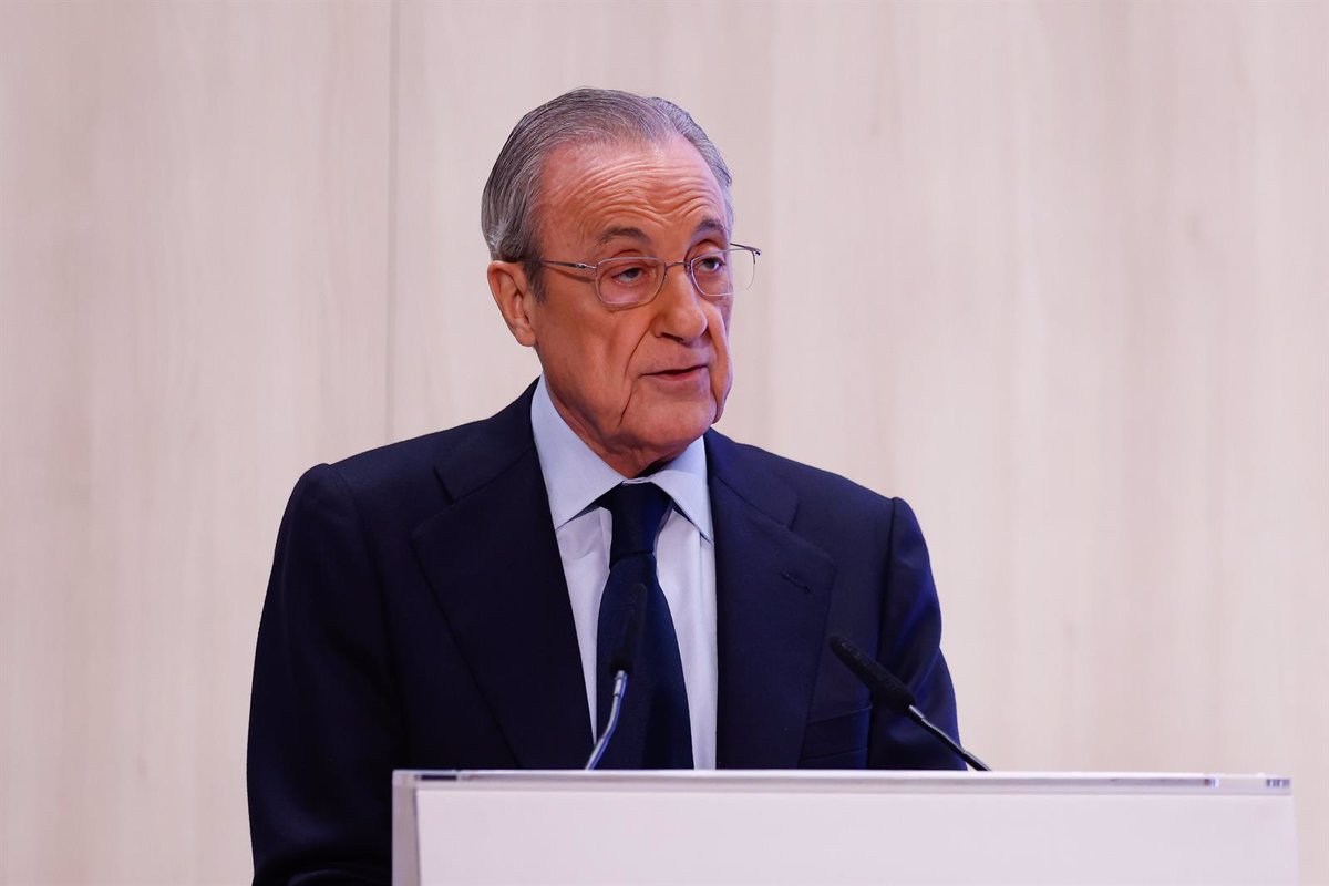 La Junta aprueba la candidatura de Florentino Pérez para la reelección como presidente del Real Madrid.