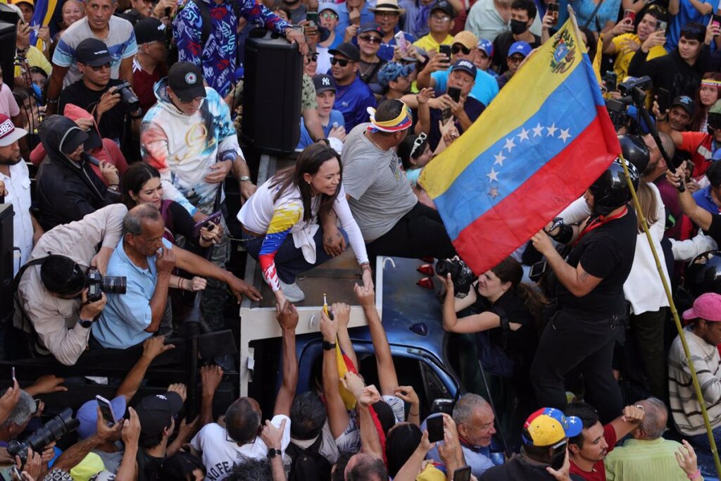 María Corina Machado: El equipo de campaña anuncia la liberación de la opositora venezolana