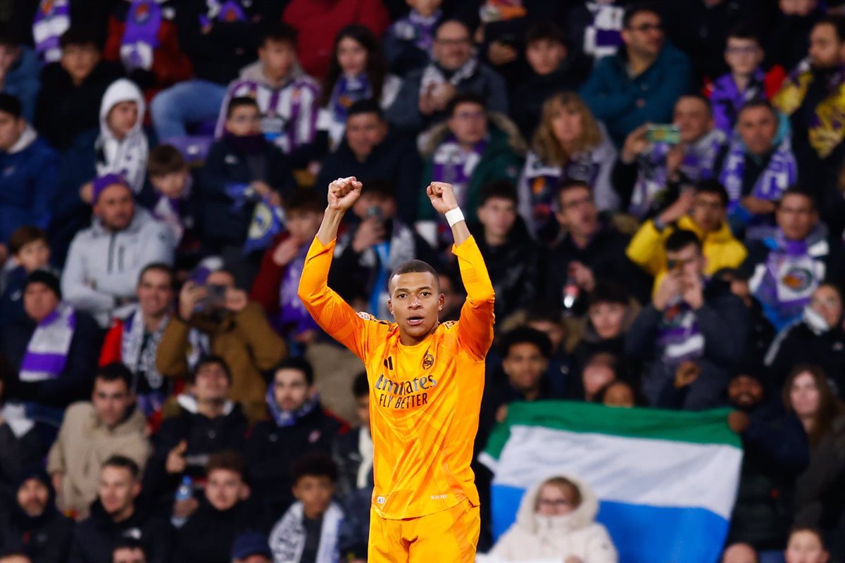 Mbappé refuerza el liderazgo del Real Madrid.