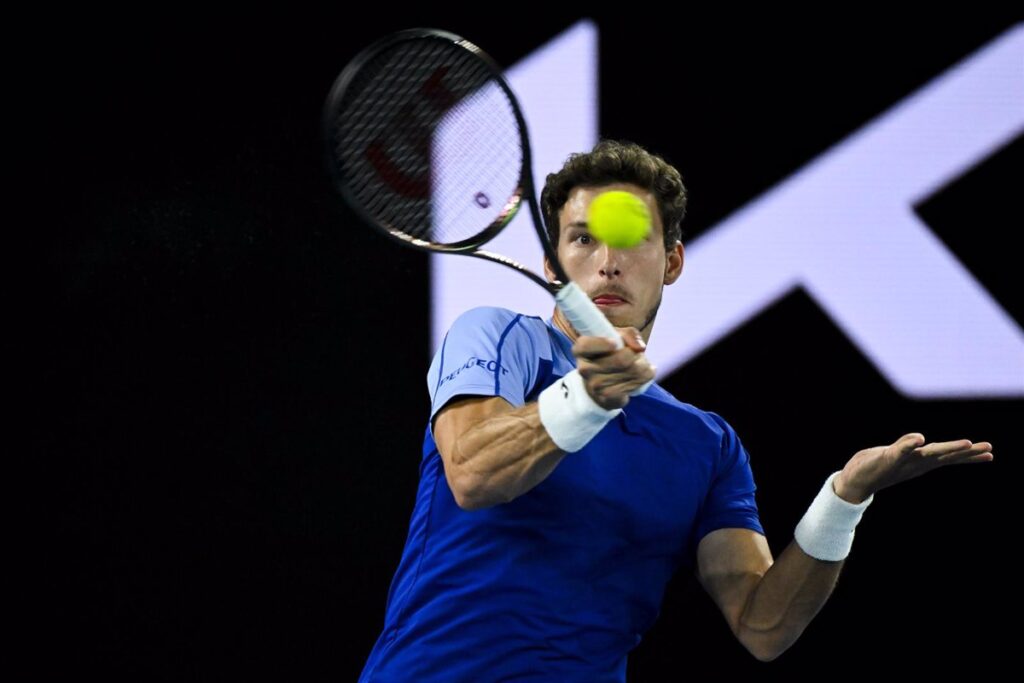 Pablo Carreño se despide del Abierto de Australia tras su derrota ante Shelton en segunda ronda.