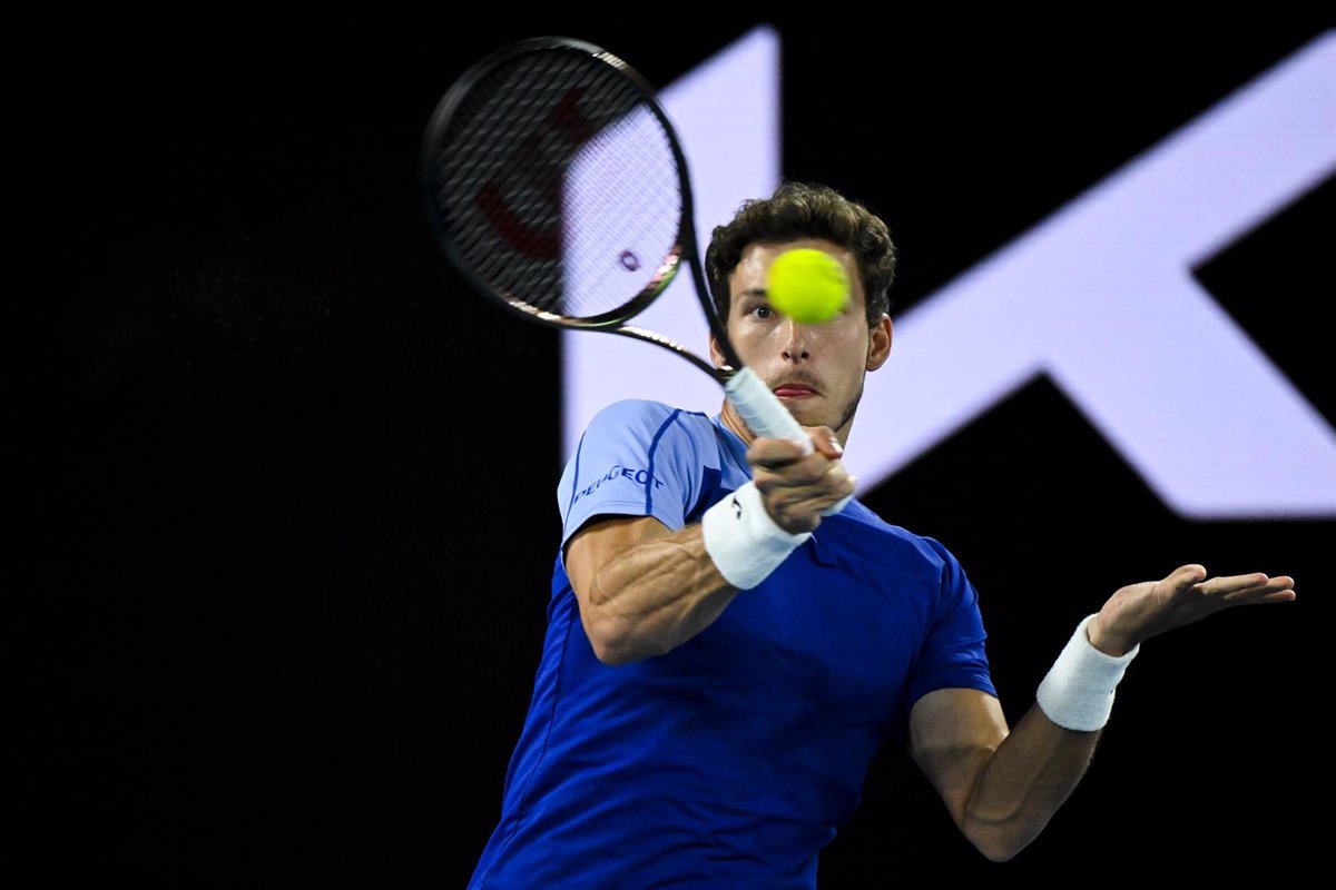 Pablo Carreño se despide del Abierto de Australia tras su derrota ante Shelton en segunda ronda.