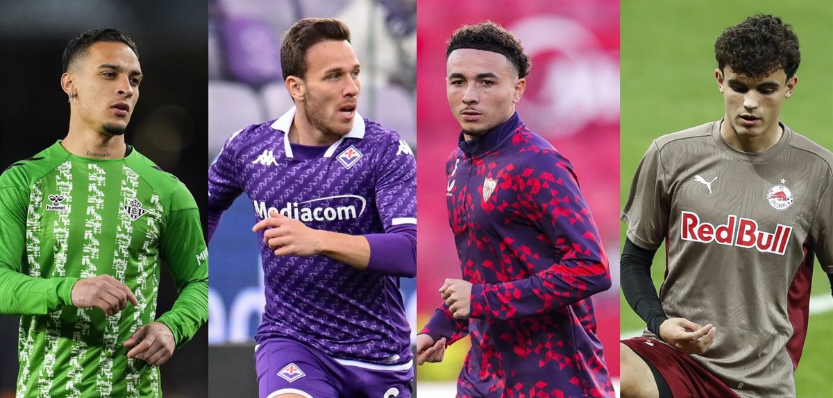 Antony, Arthur, Vargas y Bajcetic destacan como los principales refuerzos invernales en LaLiga EA Sports