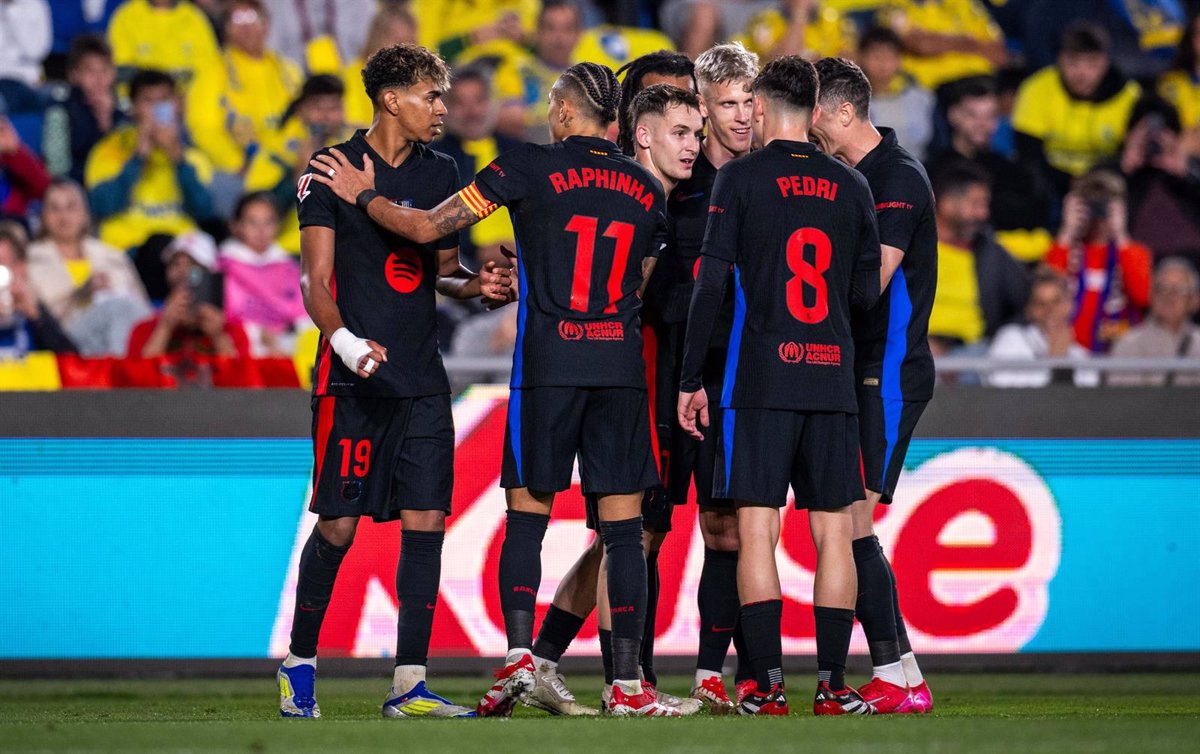 El Barça muestra su resiliencia en Las Palmas y se mantiene como líder