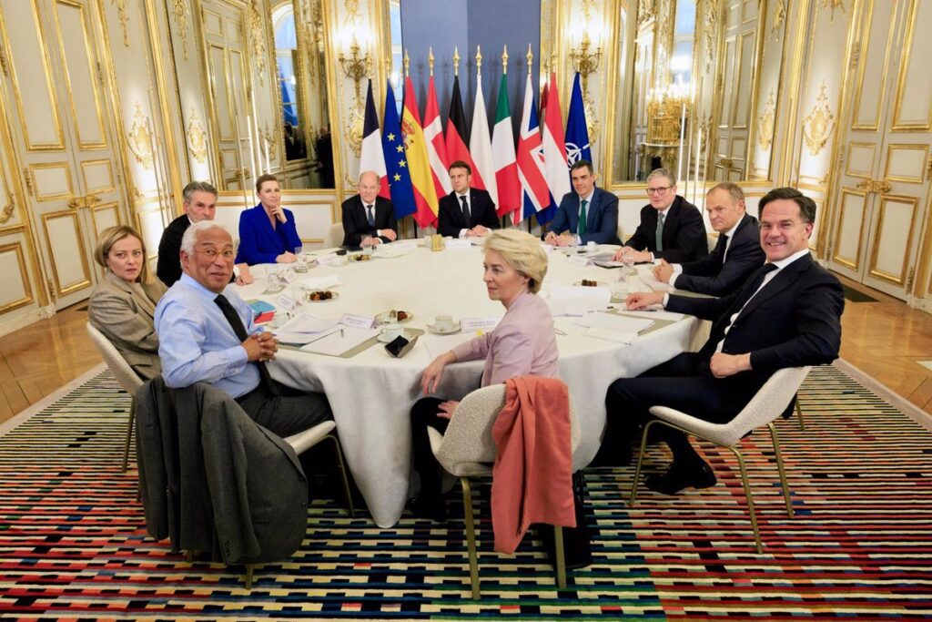 European Leaders Unite to Advance Support for Ukraine, Urging Increased US Involvement in Security Efforts