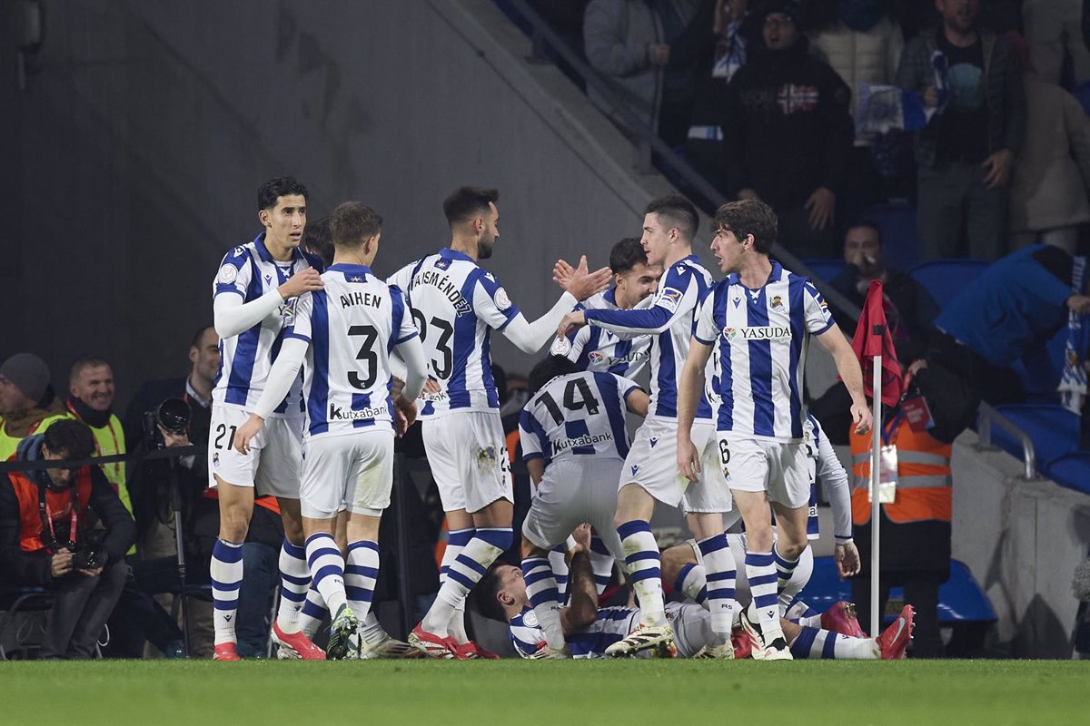 La Real se toma la revancha contra Osasuna y avanza a las 'semis' de la Copa.