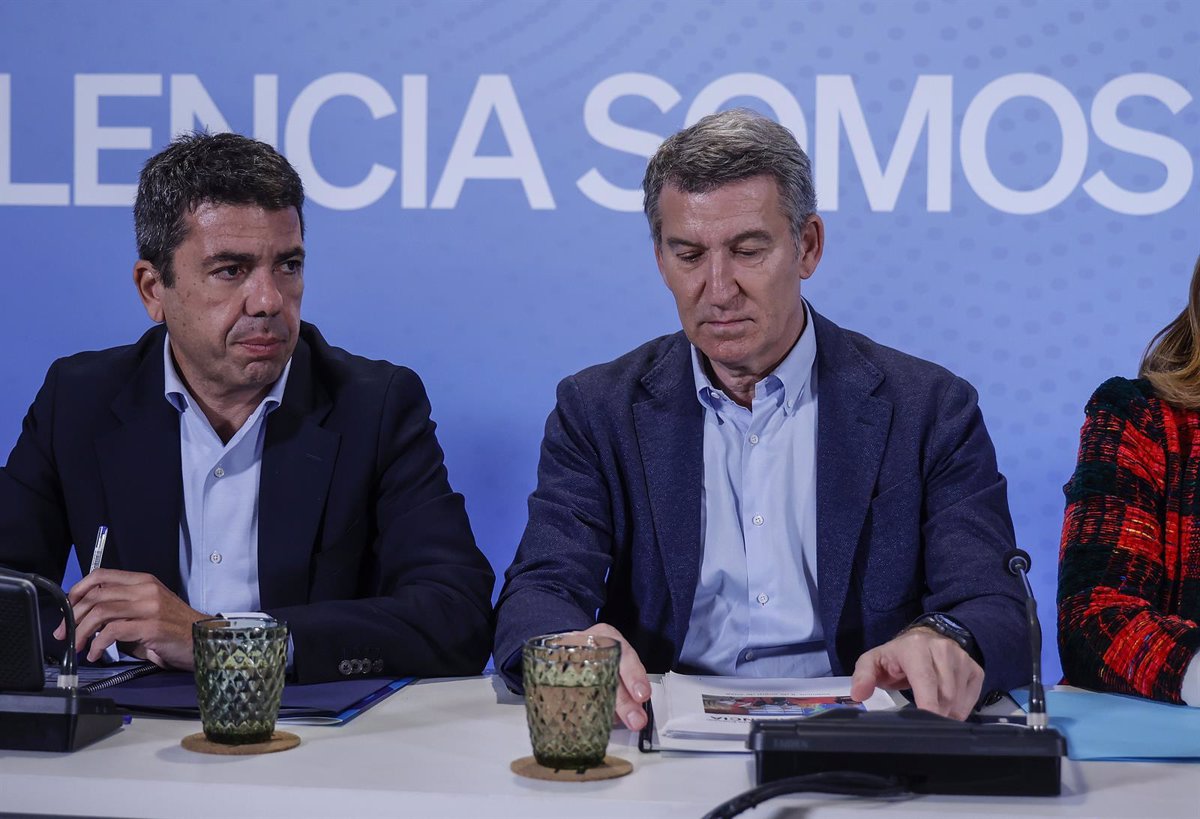 PSOE exige despido urgente de Mazón por su nueva versión del día de la DANA y critica a Feijóo por mantenerlo en su puesto