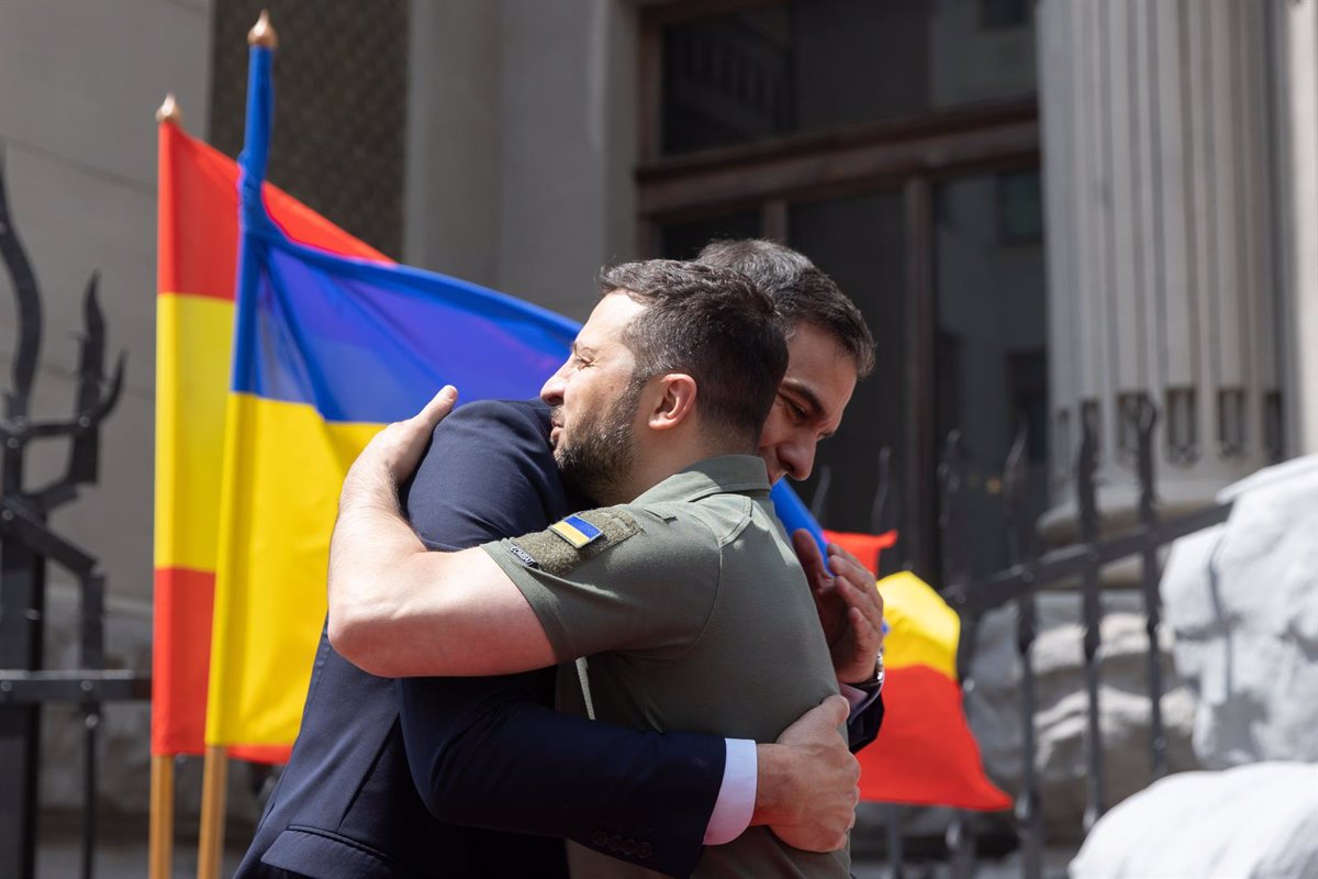 Visita de Sánchez a Kiev: Líderes europeos respaldan a Zelenski ante la ofensiva de Trump