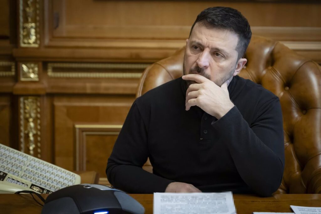 Zelenski explora el apoyo de sus aliados europeos frente a la ofensiva diplomática de Trump