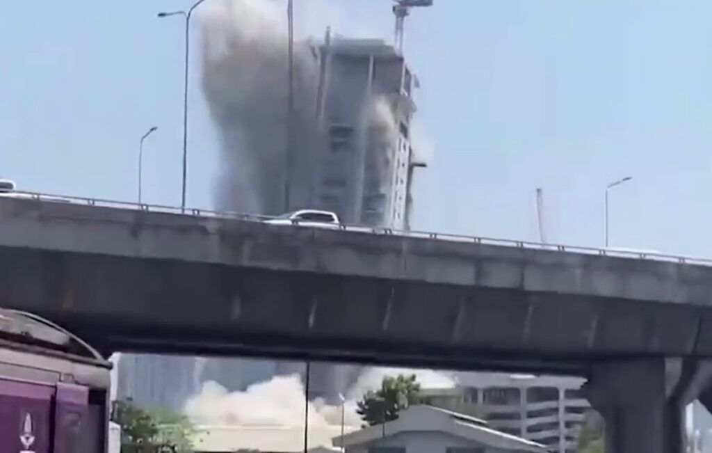 Colapso de un Rascacielos en Bangkok: Imágenes Impactantes del Desastre