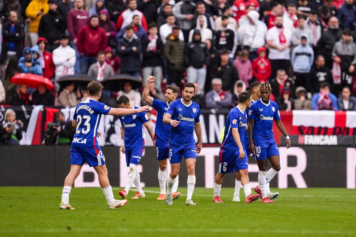 El Athletic asegura su puesto en Champions en el Pizjuán, mientras el Betis se posiciona en Butarque.