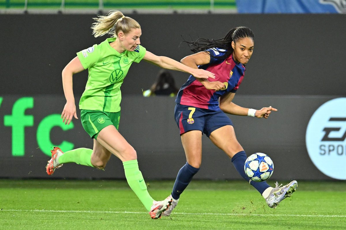 El Barça pisa el acelerador en el Volkswagen Arena
