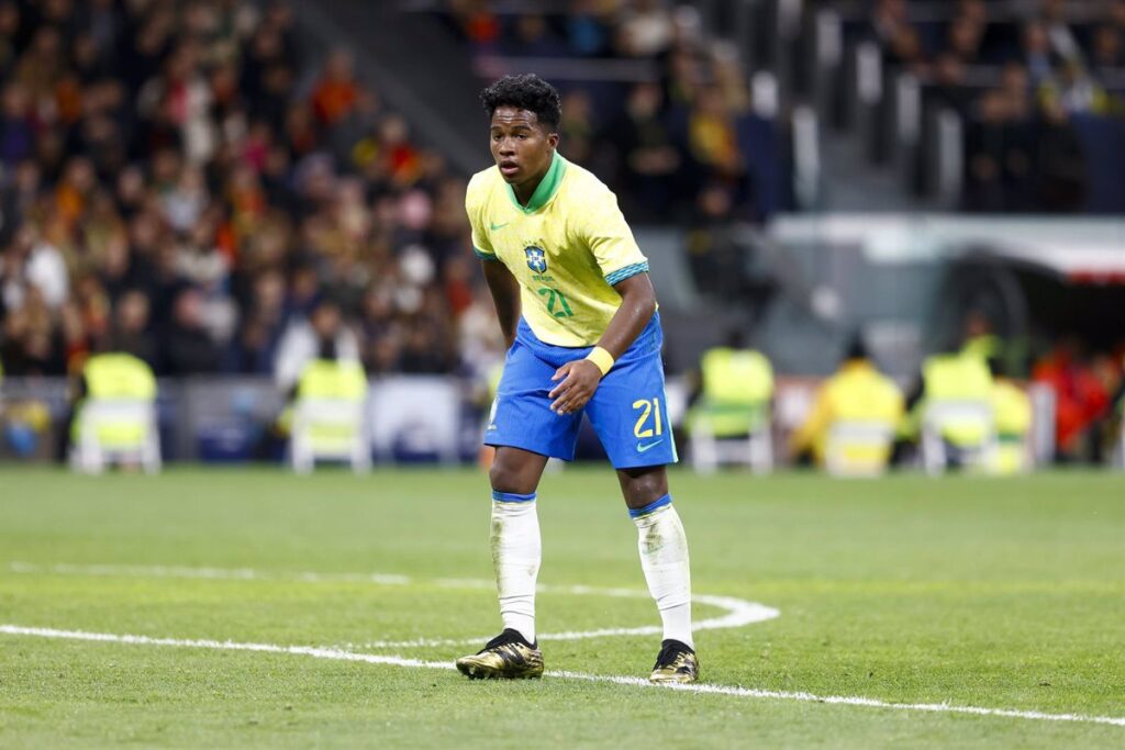 Endrick reemplaza a Neymar en la lista de convocados de Brasil para los partidos contra Colombia y Argentina.