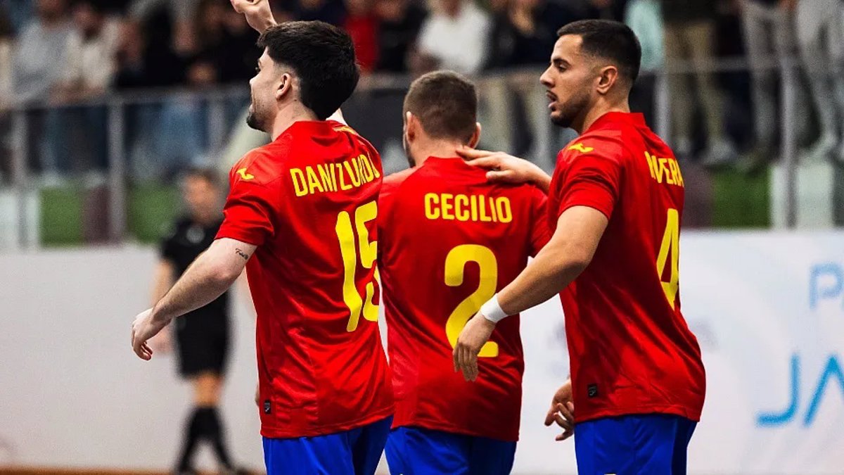 España avanza con determinación hacia el Europeo 2026 de fútbol sala.
