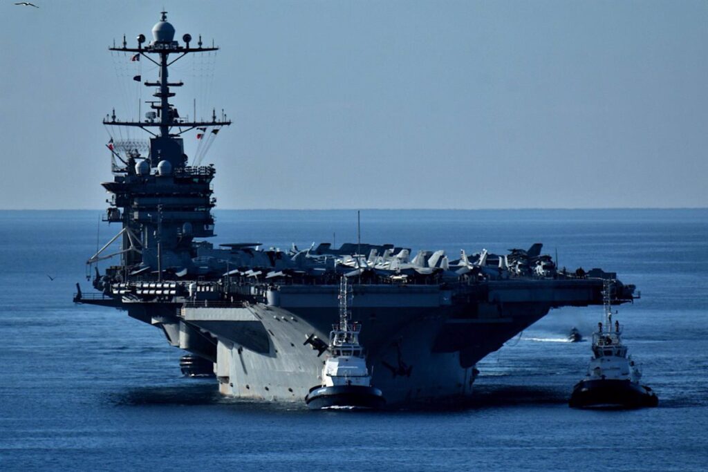 Hutíes Lanzan Contraataque contra el Portaaviones 'USS Harry S. Truman' en Respuesta a Bombardeos de EE. UU.