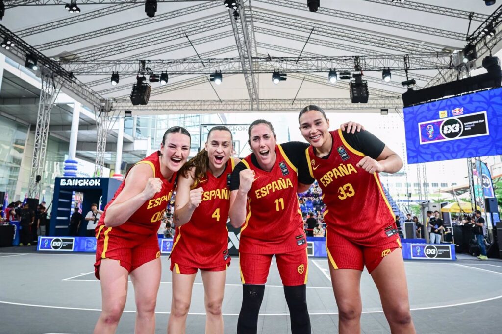 La selección femenina de 3x3 avanza a semifinales de la Champions Cup sin sufrir derrotas.