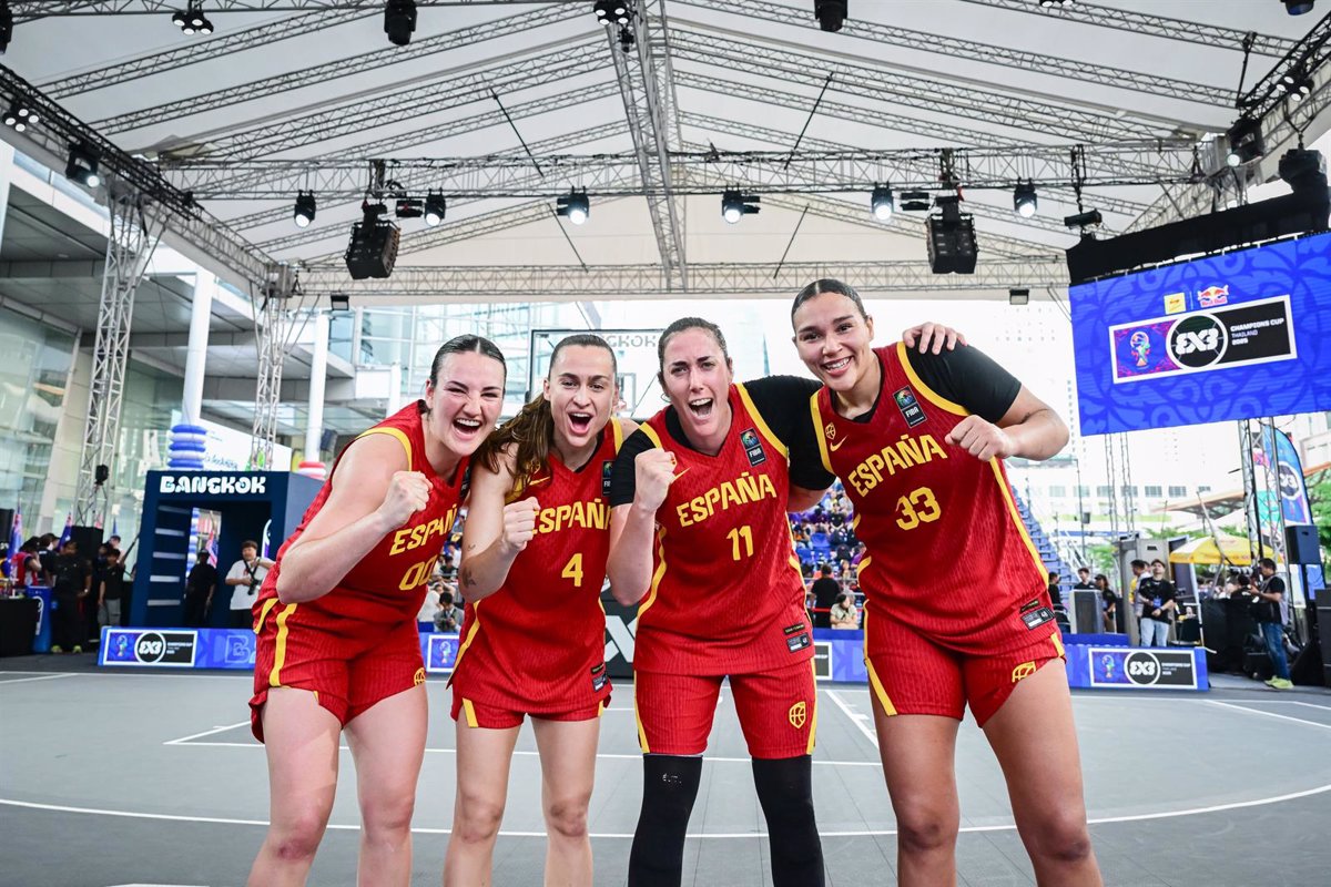 La selección femenina de 3x3 avanza a semifinales de la Champions Cup sin sufrir derrotas.