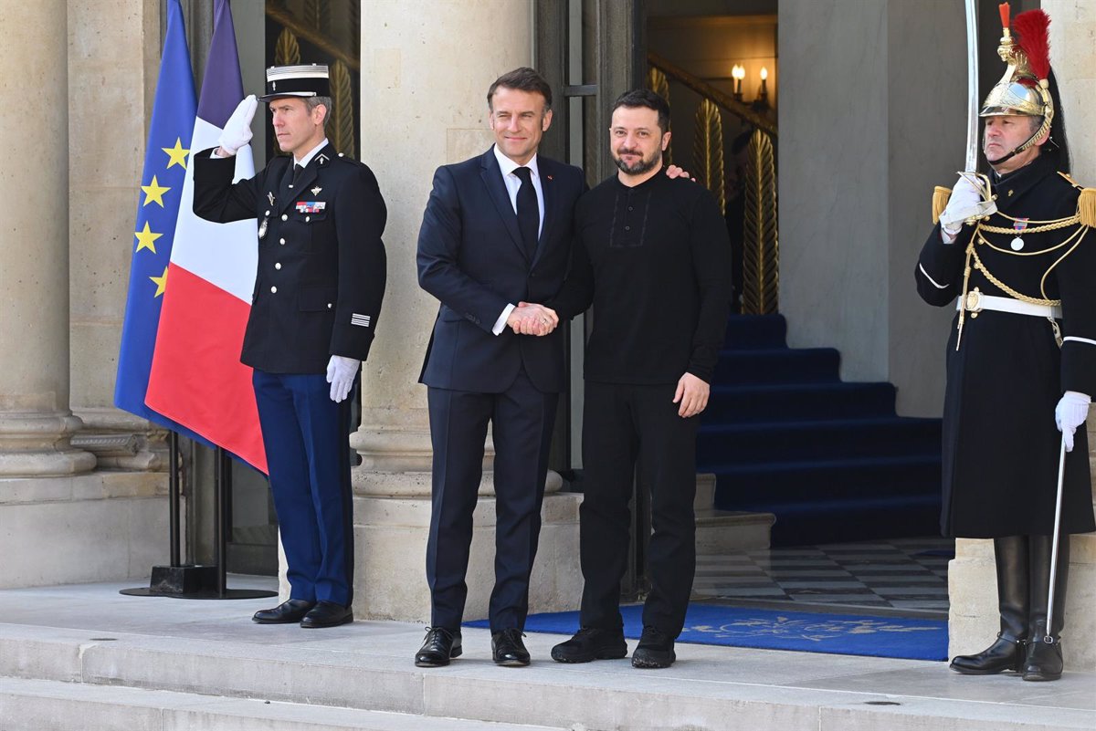 Macron y Trump mantienen conversación telefónica antes de la cumbre de líderes en París