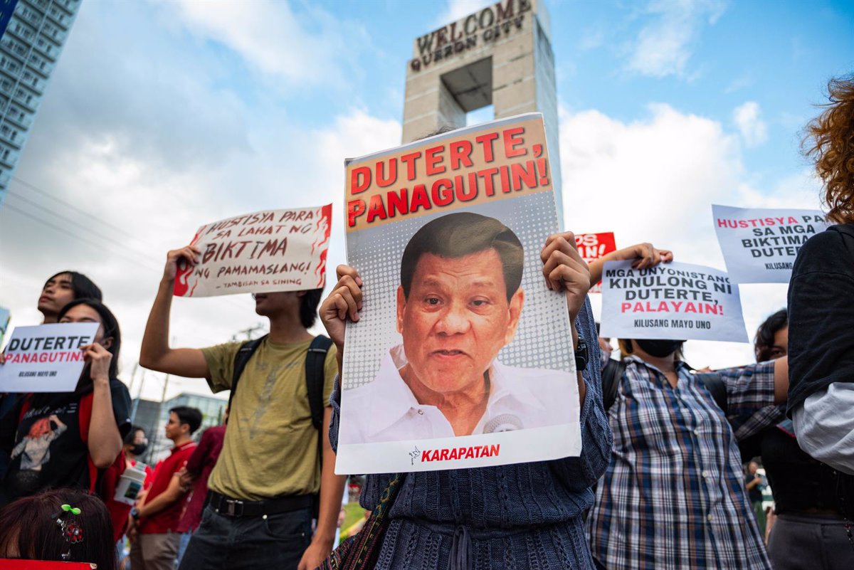 TPI Confirma Custodia de Duterte Tras su Llegada a La Haya
