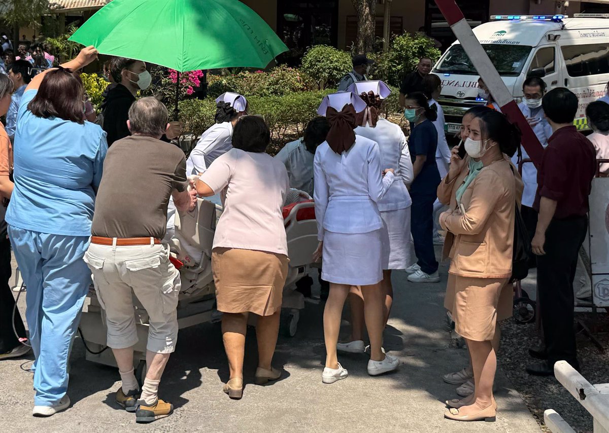 Terremoto en Birmania causa derrumbe de edificio en construcción en Bangkok: al menos tres muertos