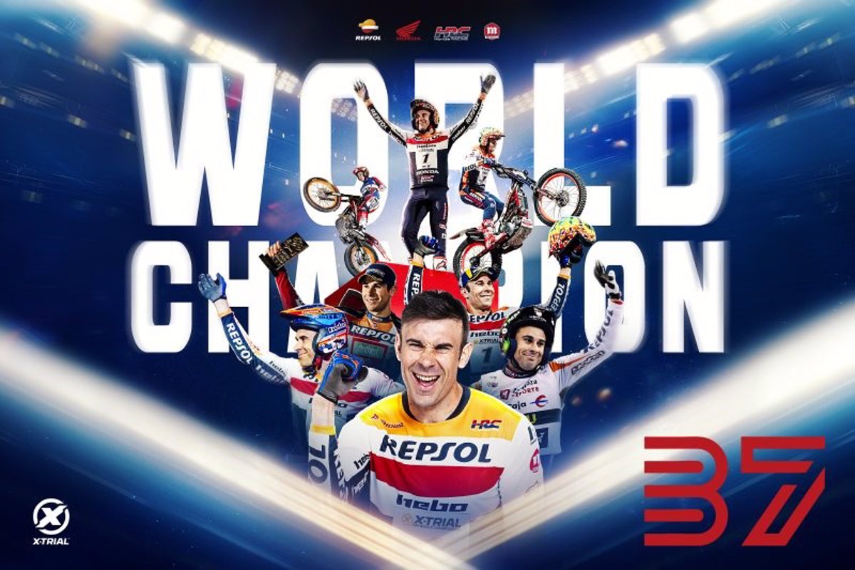 Toni Bou conquista su 37º título mundial y continúa haciendo historia