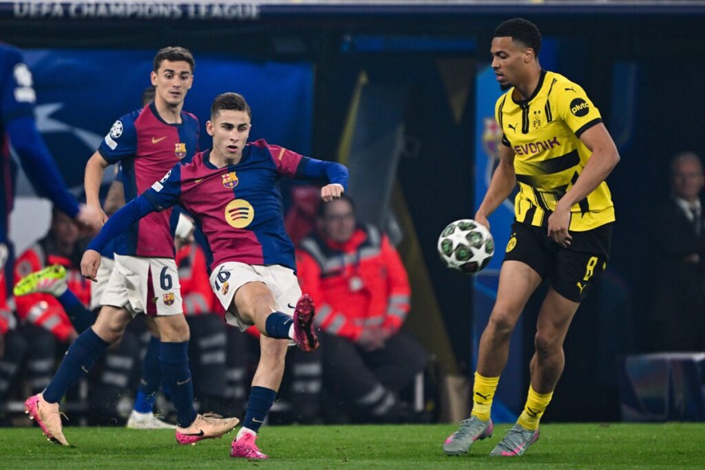 Champions League | Dortmund vs. FC Barcelona: Local Dominance with 1-0 Lead
