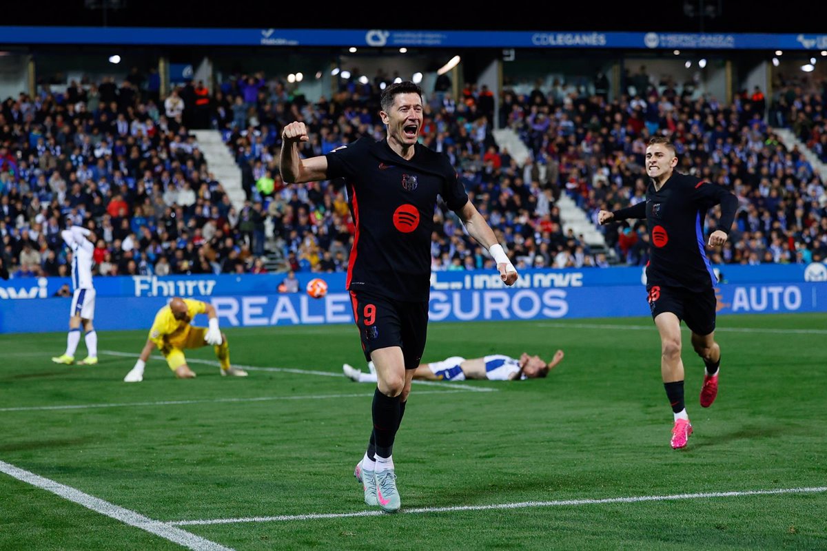 El Barça sale de Butarque con una ventaja aún mayor