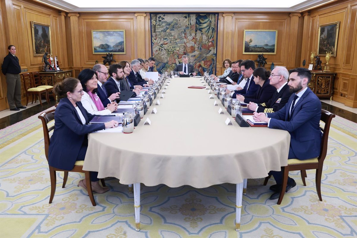 El Rey presidirá la reunión del Consejo de Seguridad Nacional en el Palacio de la Moncloa este martes