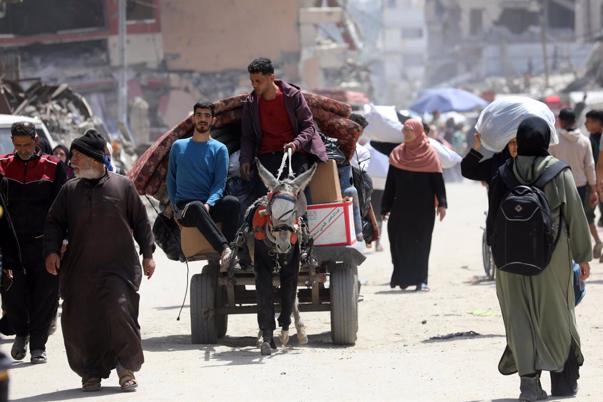 La ONU reporta casi 400,000 desplazados por la reanudación de los ataques israelíes en Gaza