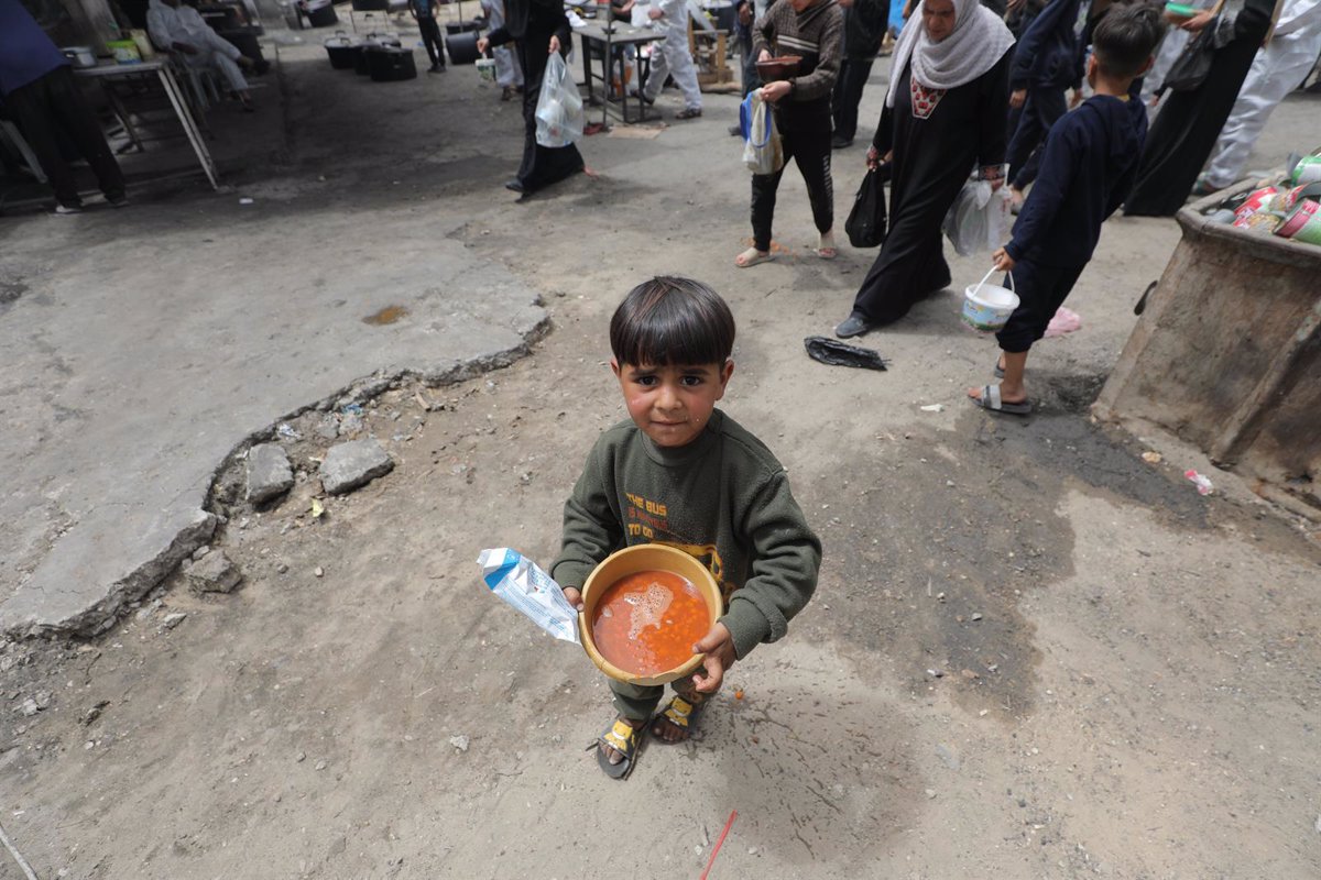 Las autoridades de Gaza advierten que 60,000 niños enfrentan graves riesgos de desnutrición