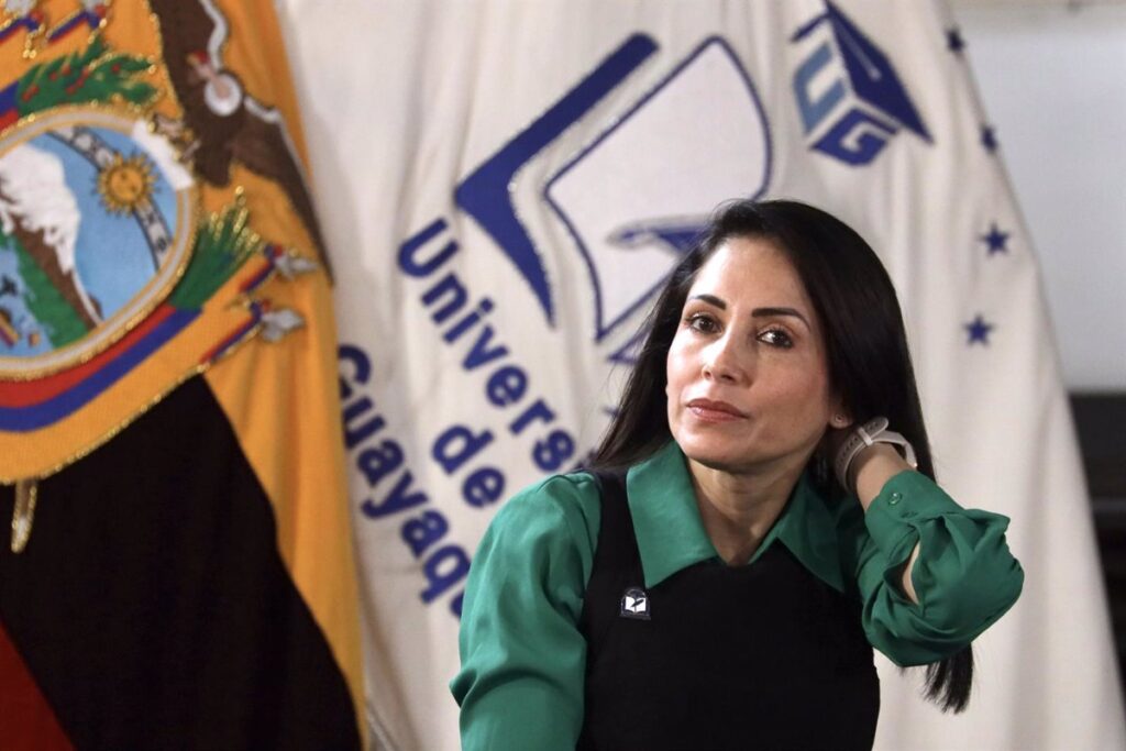Luisa González Reitera Denuncia de Fraude Electoral en las Elecciones Presidenciales de Ecuador