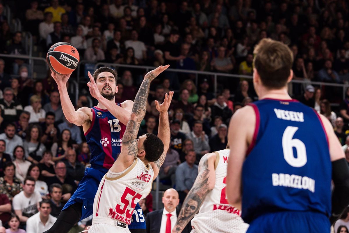 Monaco y Barça se enfrentan en cuartos de final, mientras que Real Madrid y París se medirán en el 'play-in' de la Euroliga.