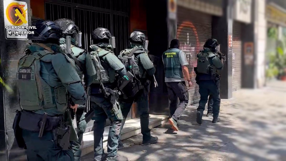 Operación de la Guardia Civil en Barcelona desmantela red vinculada a Hezbolá