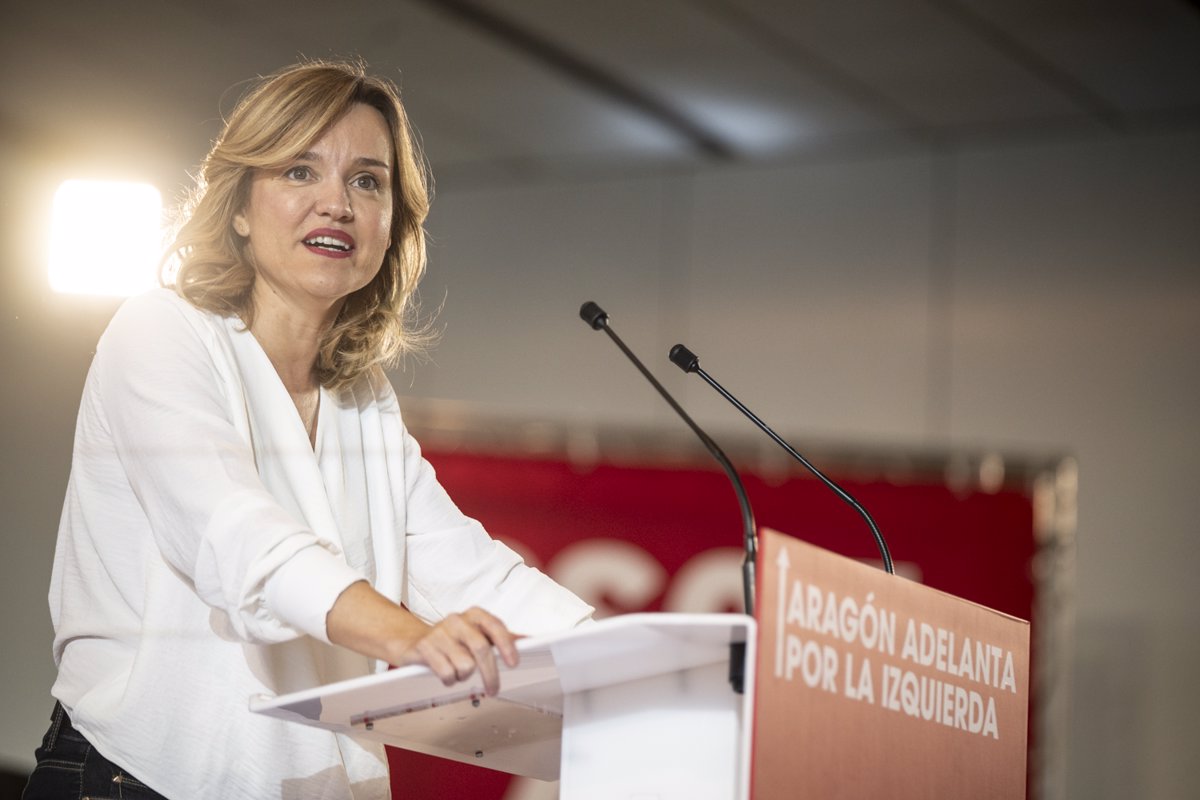 Pilar Alegría denuncia ser víctima de un machismo intolerable durante 48 horas