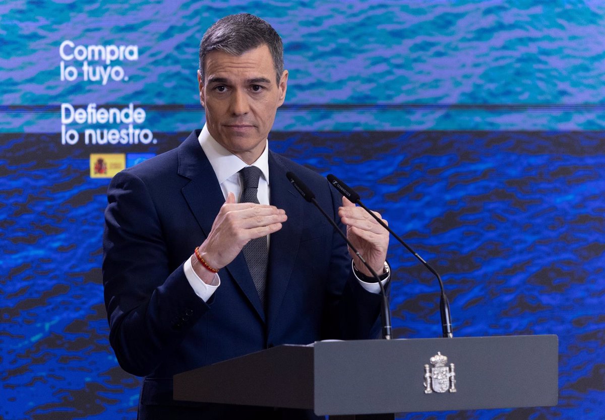 Sánchez Solicita Apoyo a Socios y Oposición para Enfrentar la Amenaza Arancelaria de Trump Sin Cálculos Políticos
