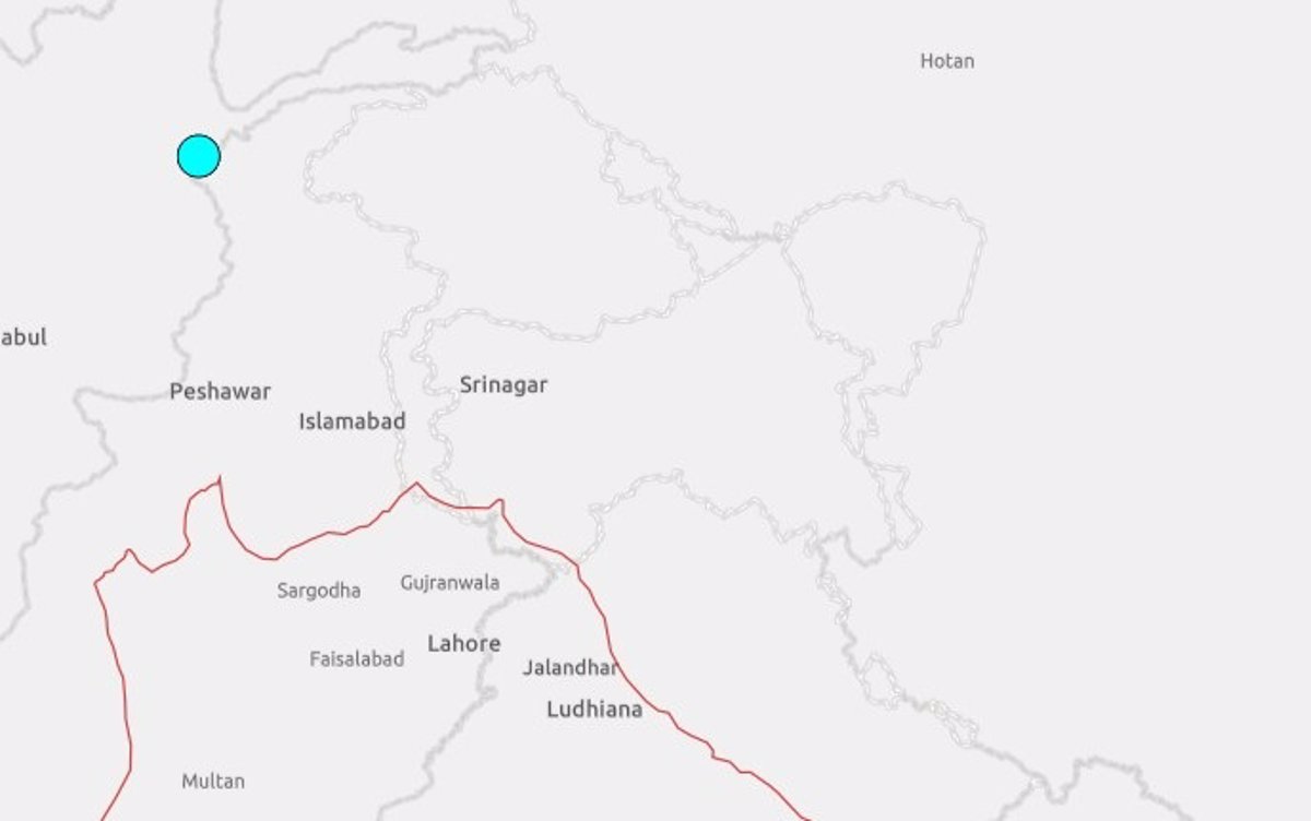 Terremoto de Magnitud 5,7 Registrado en la Triple Frontera de Pakistán, Afganistán y Tayikistán