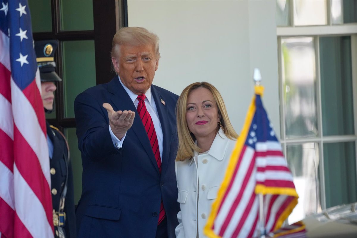 Trump Confirma a Meloni su Expectativa de Alcanzar un Acuerdo con la UE Antes de que Culmine la Pausa de Aranceles
