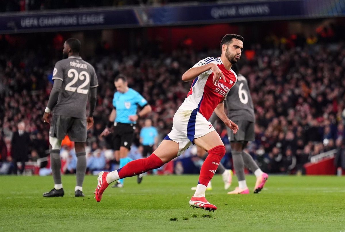 Un Arsenal arrollador convoca la 'magia' del Bernabéu.