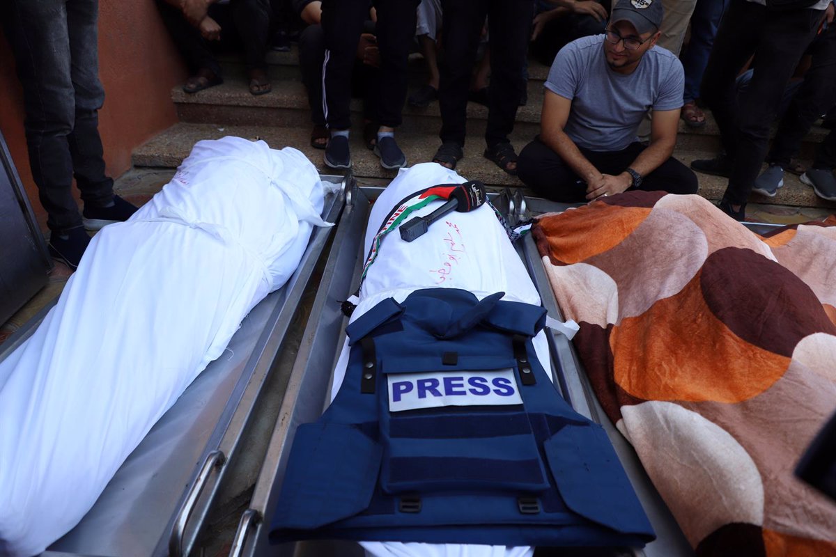Un segundo periodista fallece tras ataque de Israel a campamento de reporteros en Gaza