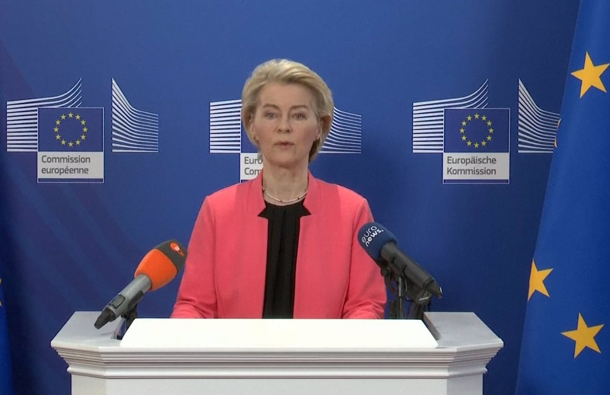 Von der Leyen: Nuevos aranceles de EE.UU. son un duro golpe para la economía global