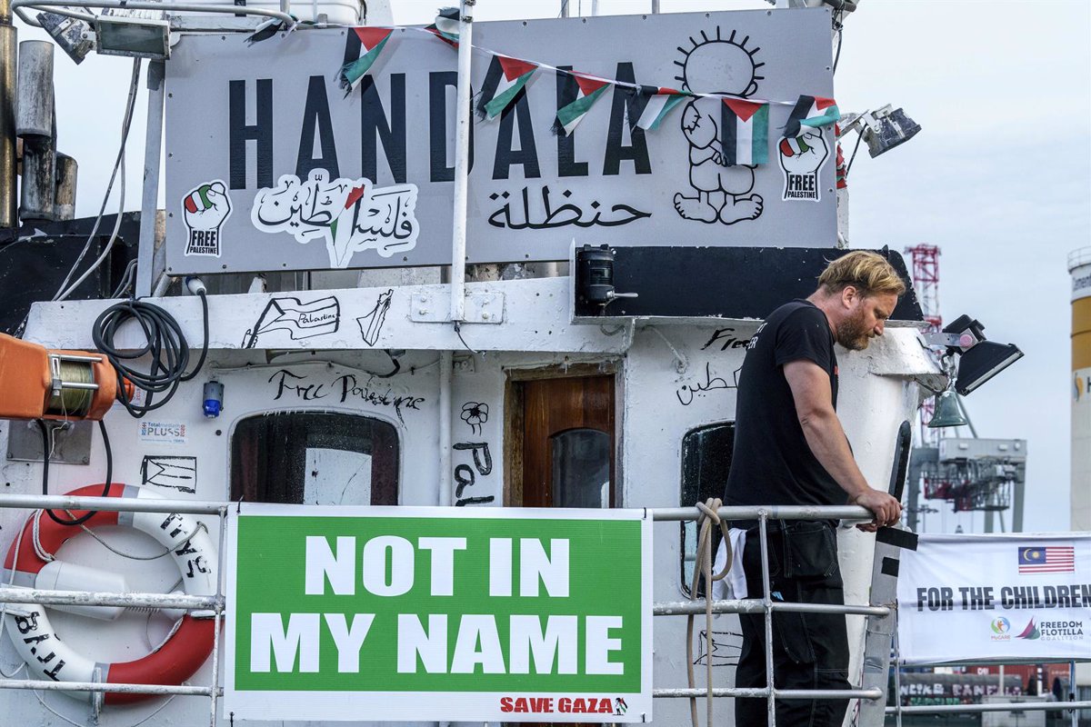 Flotilla de la Libertad de Gaza Reporta Ataque con Drones a Barco Cercano a Malta