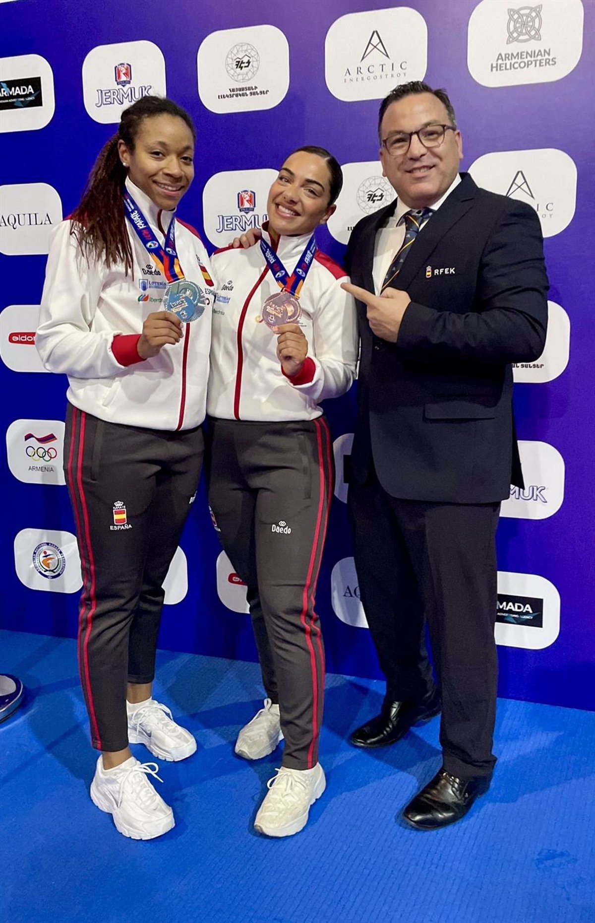 Isabel Nieto y María Torres, Medallas de Plata y Bronce en el Campeonato Europeo de Karate