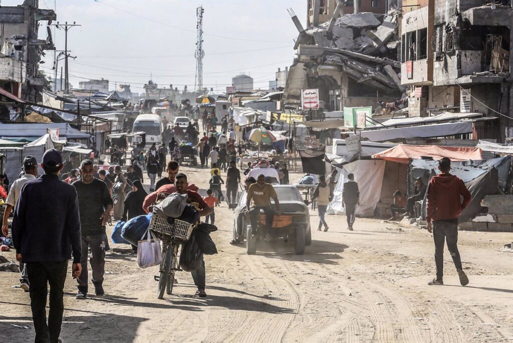 La ONU informa que Israel autorizó la entrada de "cerca de cien" camiones de ayuda humanitaria en Gaza