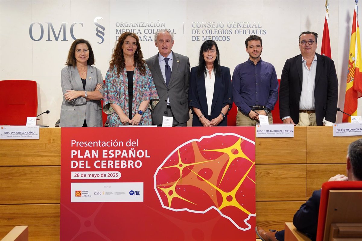 Lanza el Plan Español del Cerebro para enfrentar un "desafío" de salud pública que impacta al 43% de la población española.