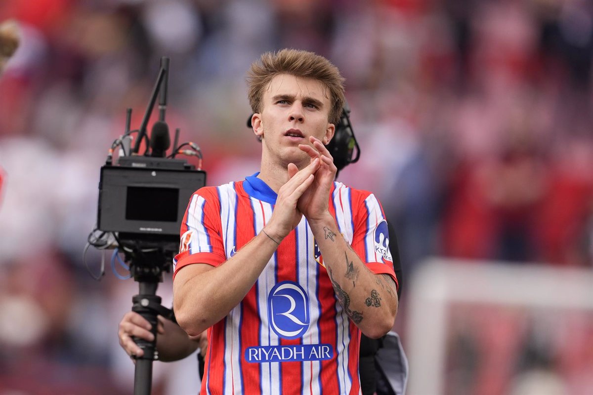 Pablo Barrios amplía su contrato con el Atlético de Madrid hasta 2030.
