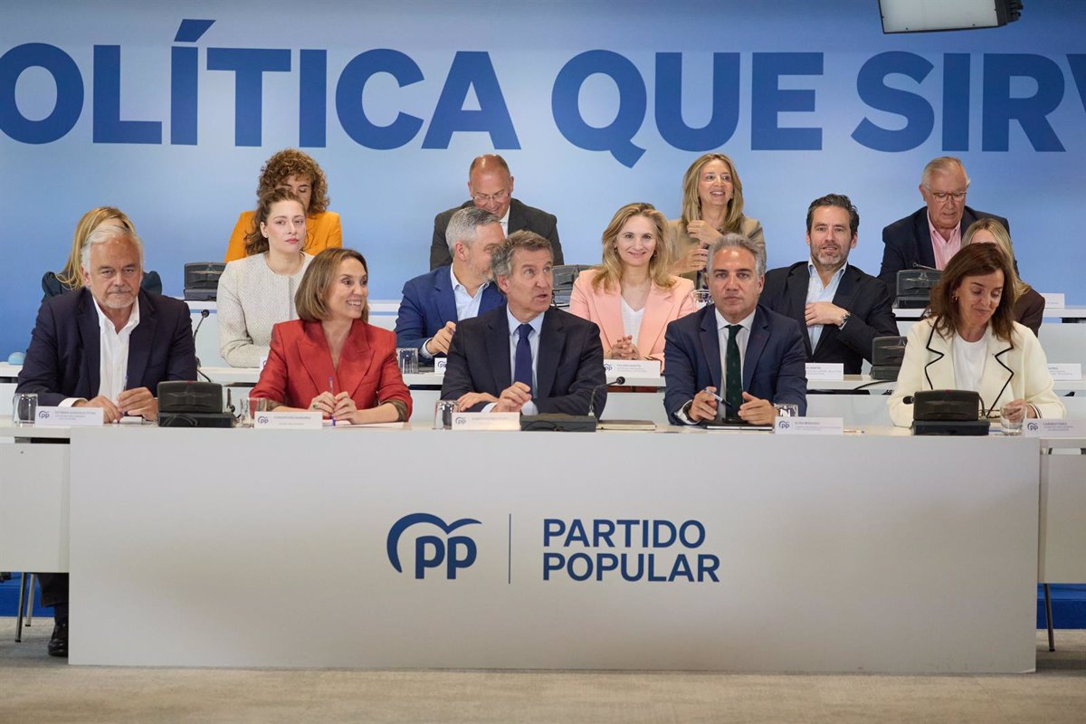 Ponencia de Estatutos del PP: Fernando López Miras, María Guardiola, Gema Igual y Dani Sirera como Ponentes Clave