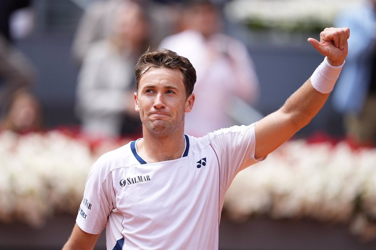 Ruud y Cerúndolo avanzan a semifinales en el Mutua Madrid Open